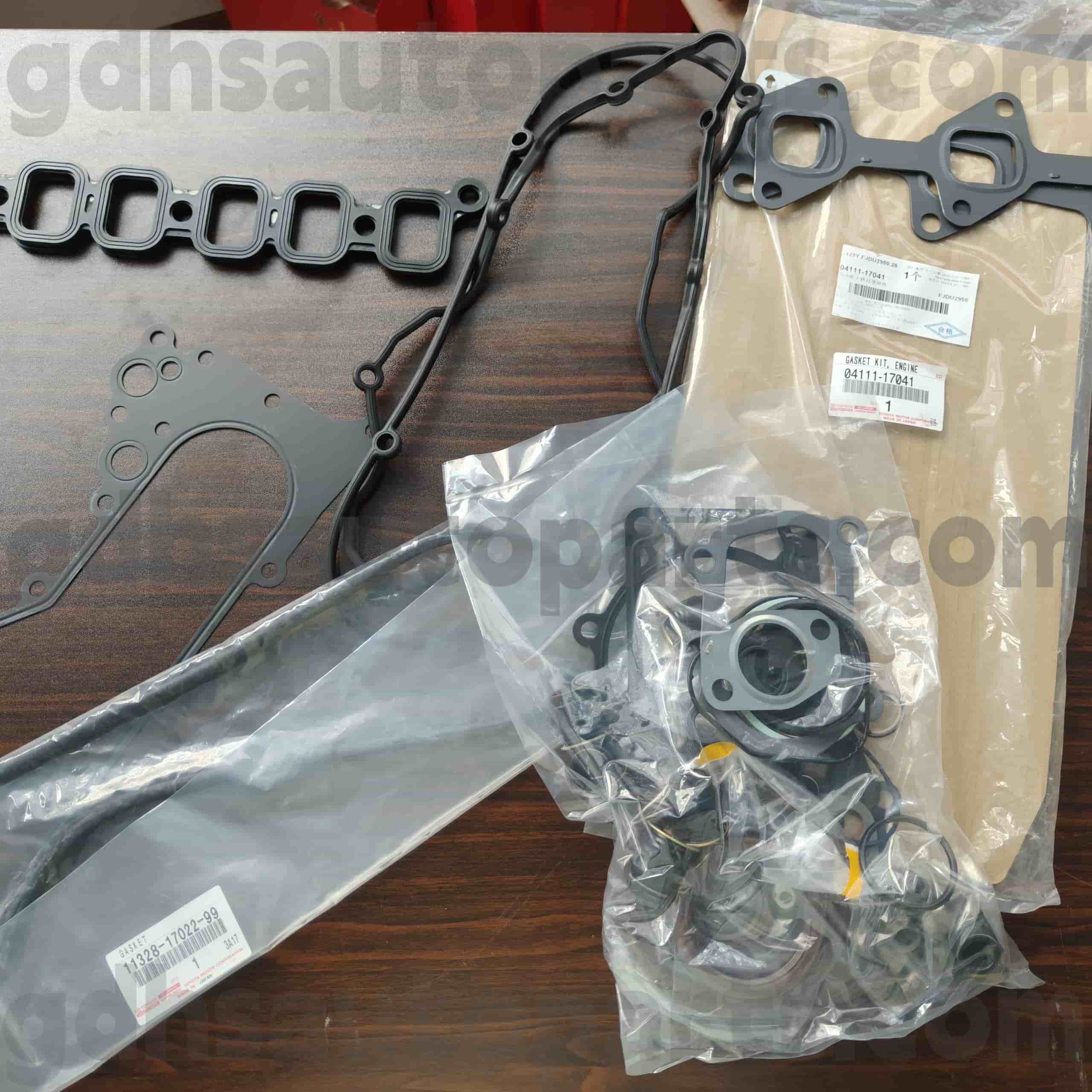 04111-17041 Toyota Genuine Part Engine Reforhul Kit για Land Cruiser, Coaster, Land Cruiser Van