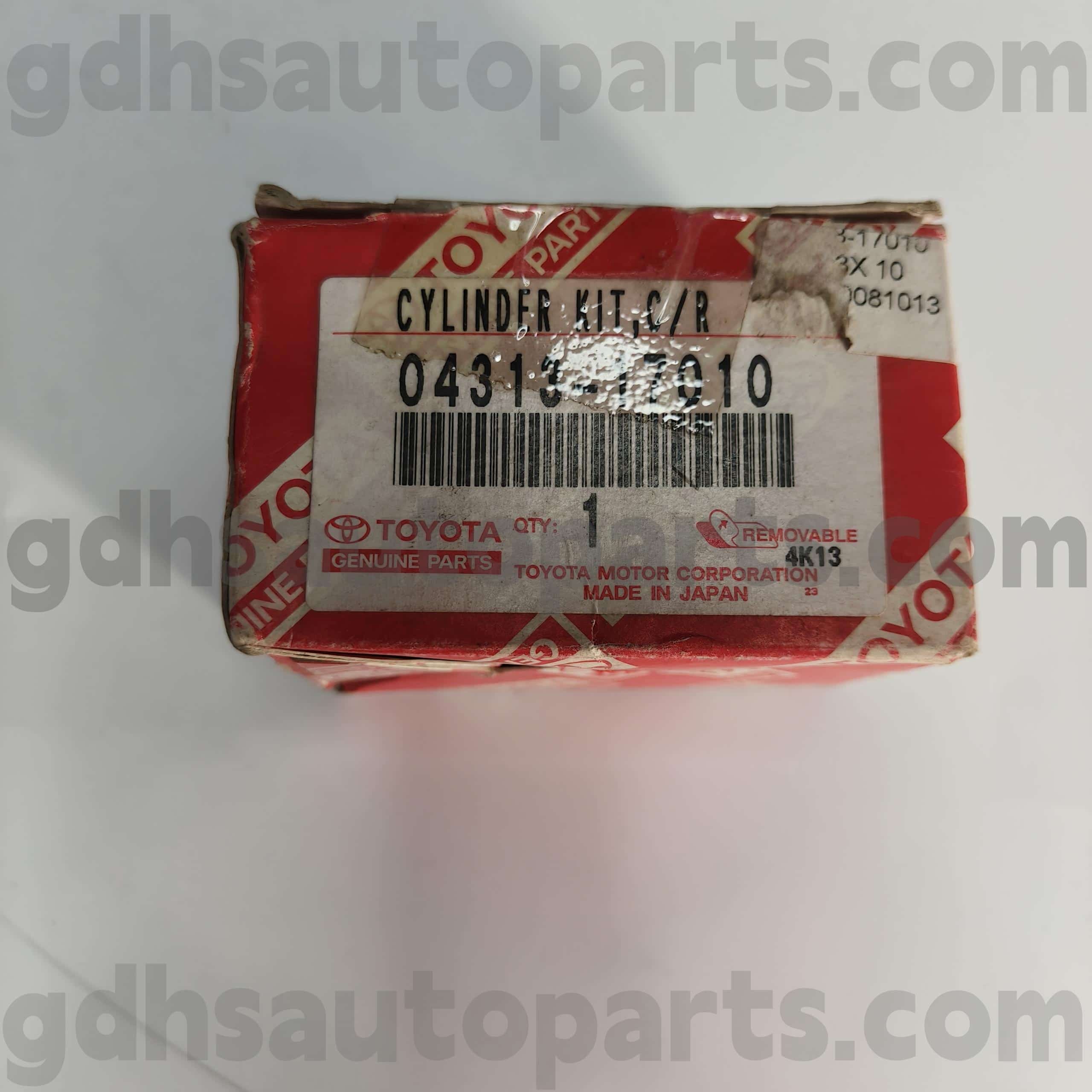 04313-17010 Toyota Γνήσια εξαρτήματα Συμπλέκτη Slave Cylinder Kit για το Camry (NAP) Σασί Όχι. CDE120