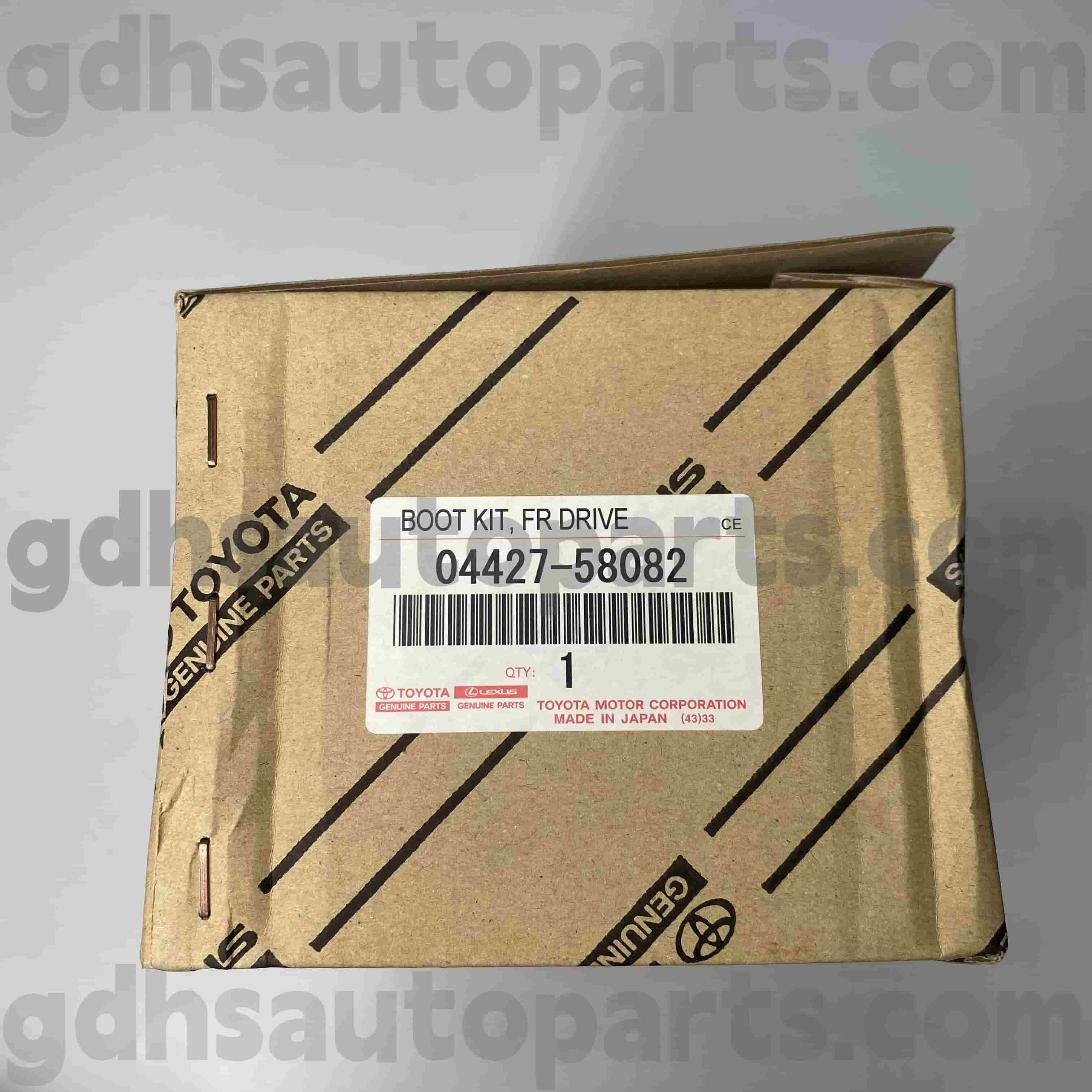 04427-58082 Toyota Γνήσια ανταλλακτικά Boot CV για το Alphard Chassis no. GGH30