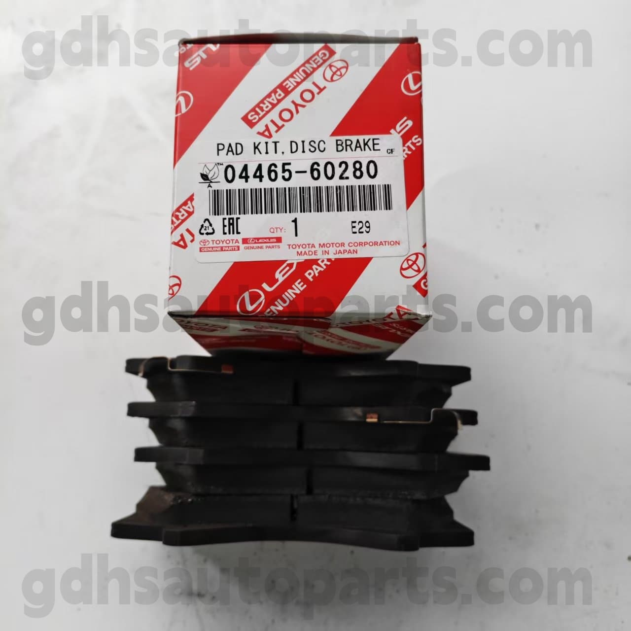 04465-60280 TOYOTA Γνήσια ανταλλακτικά μπροστινό φρένο για το Land Cruiser 、 LX450D/460/570 πλαίσιο αριθ. UZJ200
