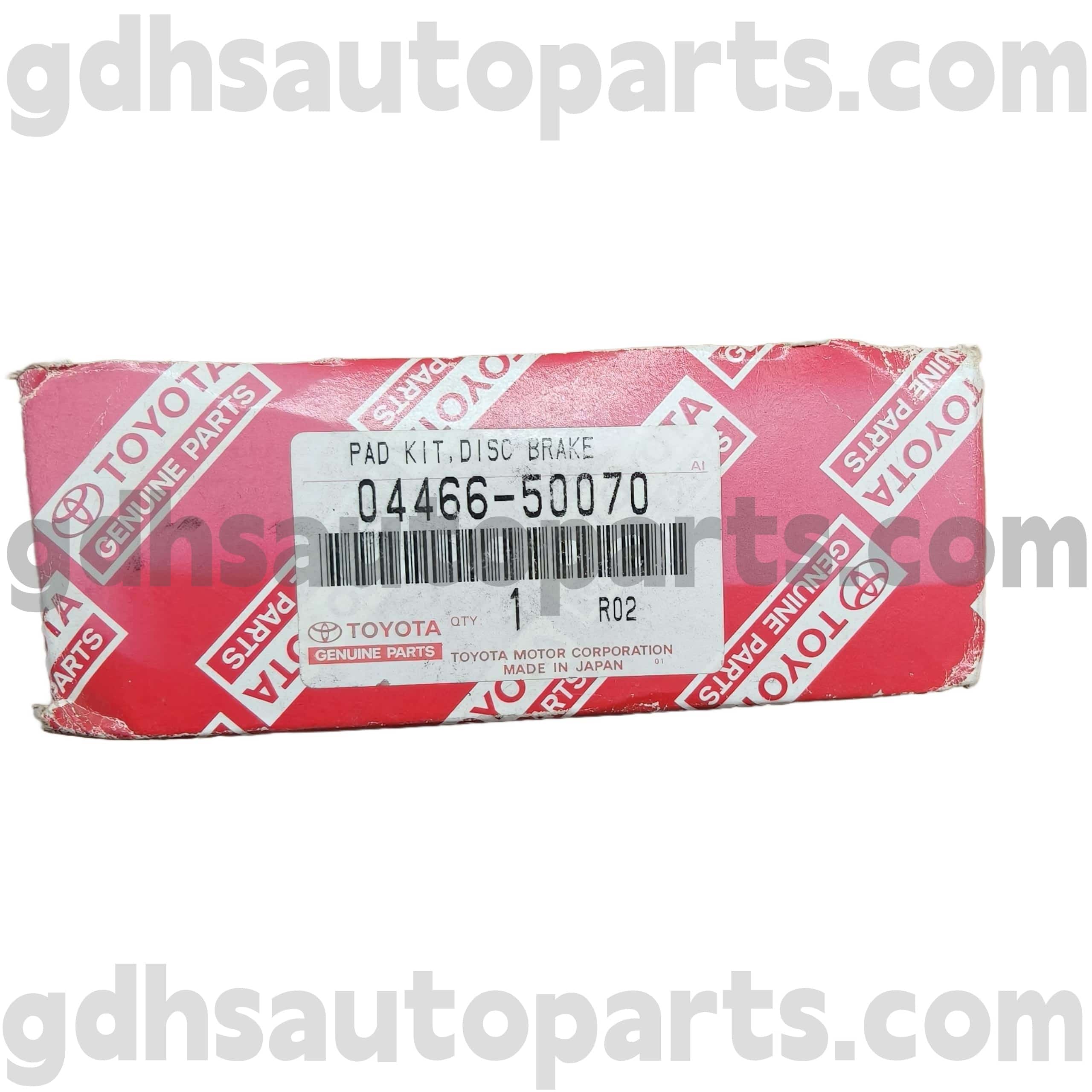 04466-50070 Toyota Γνήσια εξαρτήματα Πίσω φρένα για το πλαίσιο LEXUS LS400 Όχι. UCF10 -9208