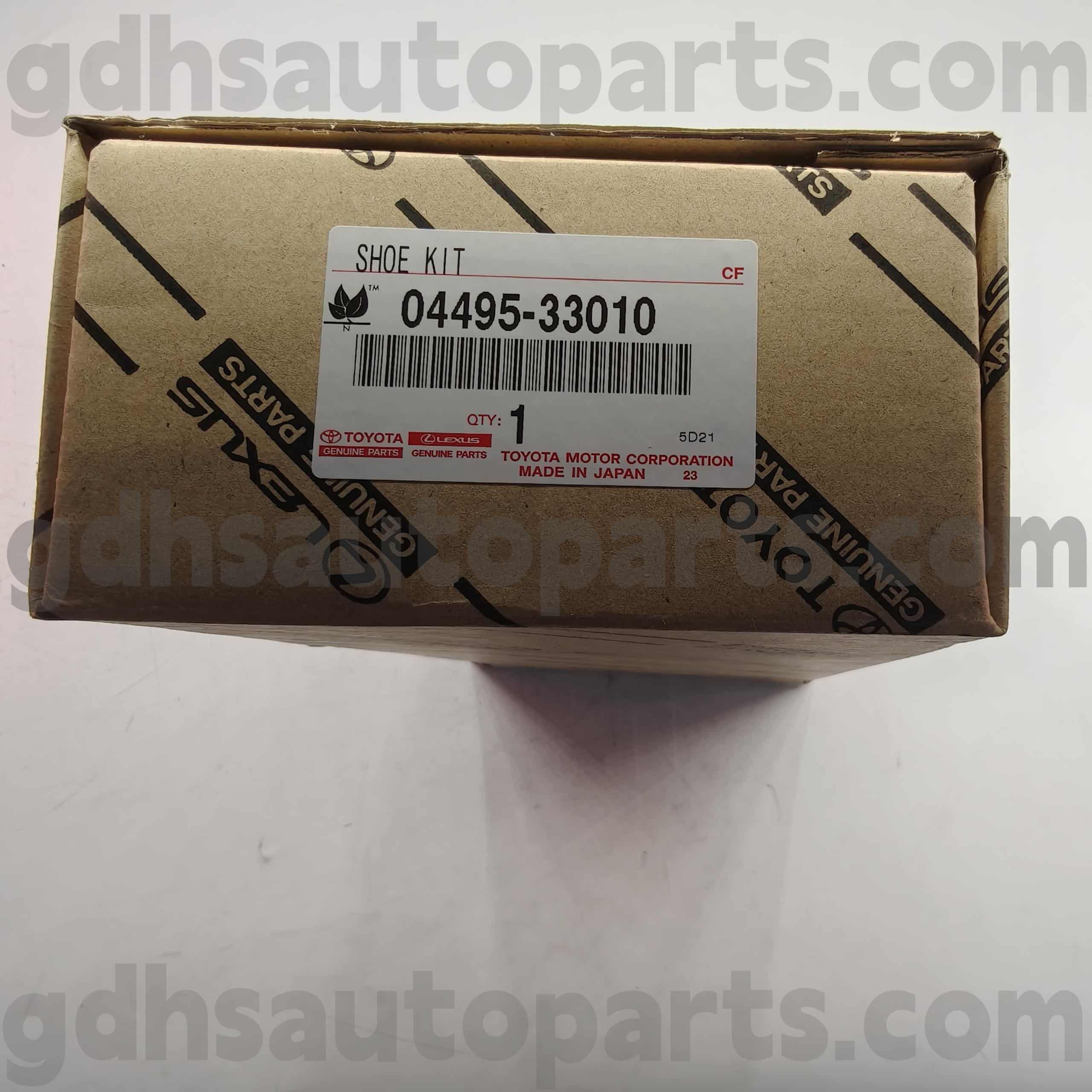 04495-33010 Toyota Γνήσια μαξιλαράκια για το Camry Chassis no. SXV20