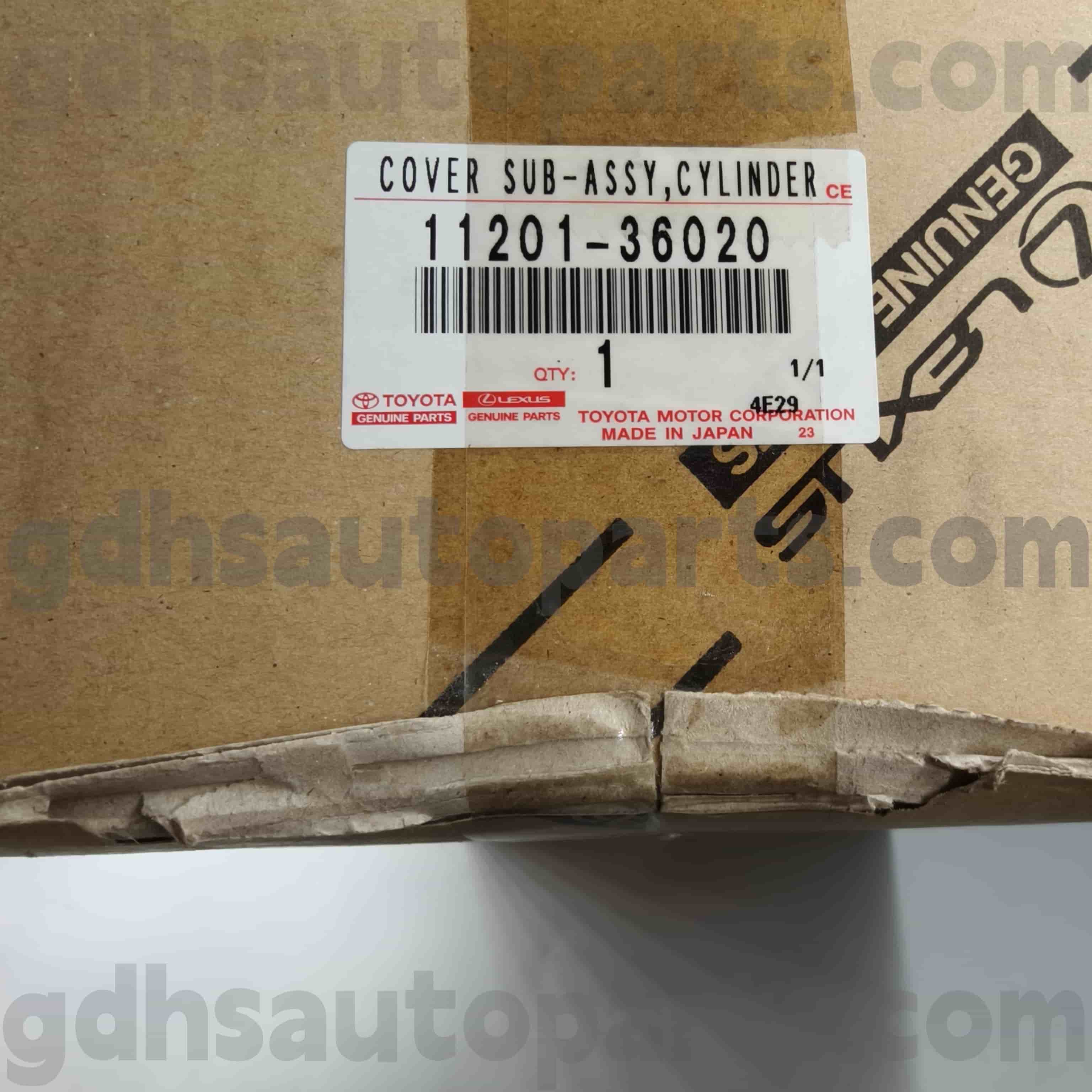 11201-36020 Toyota Γνήσιο κάλυμμα βαλβίδων για Harrier/Hybrid, RAV4, Lexus ES350/300H Σασί No.Ayh30