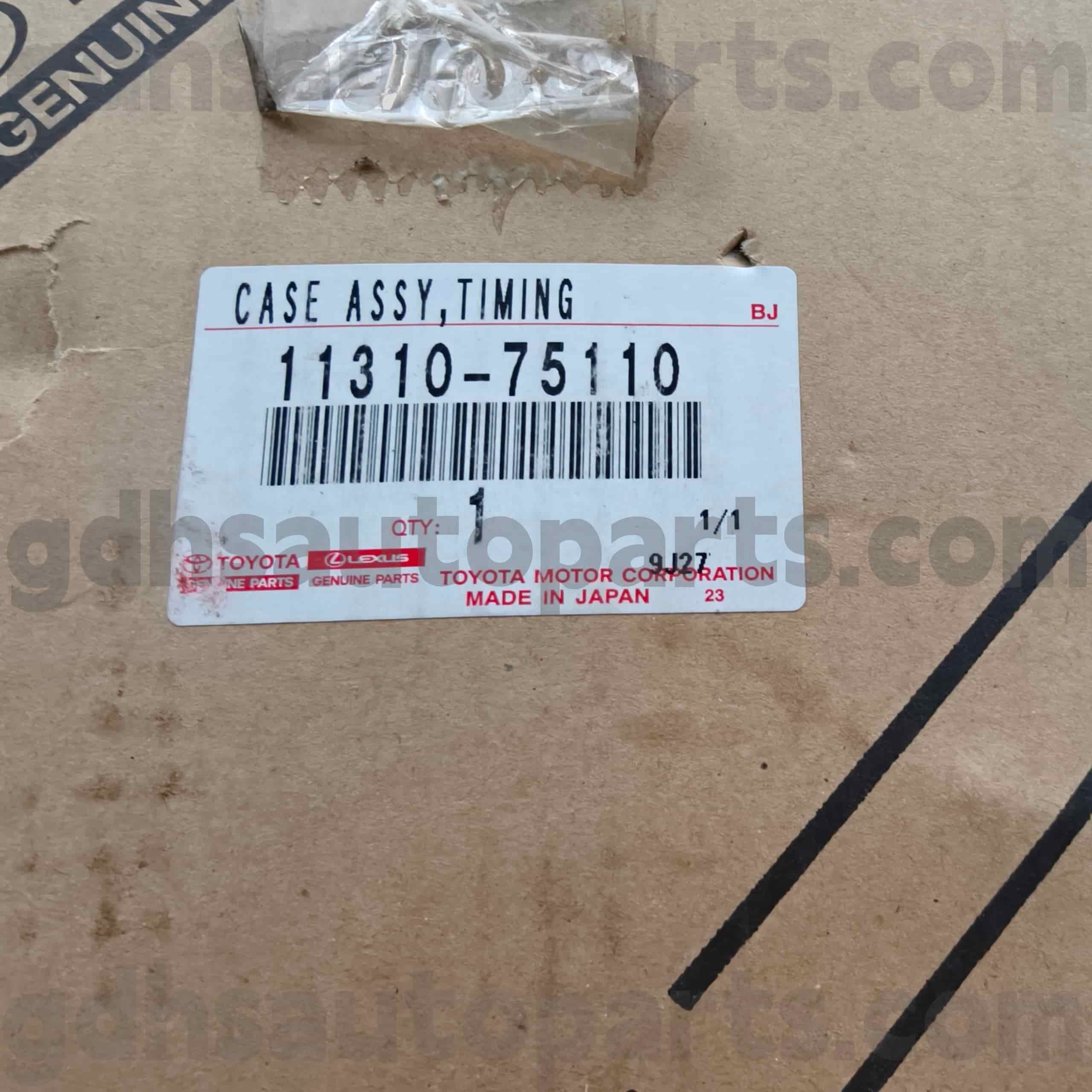 11310-75110 Κάλυμμα χρονισμού γνήσιων ανταλλακτικών Toyota για LAND CRUISER PRADO, TACOMA Chassis NO.TRJ150