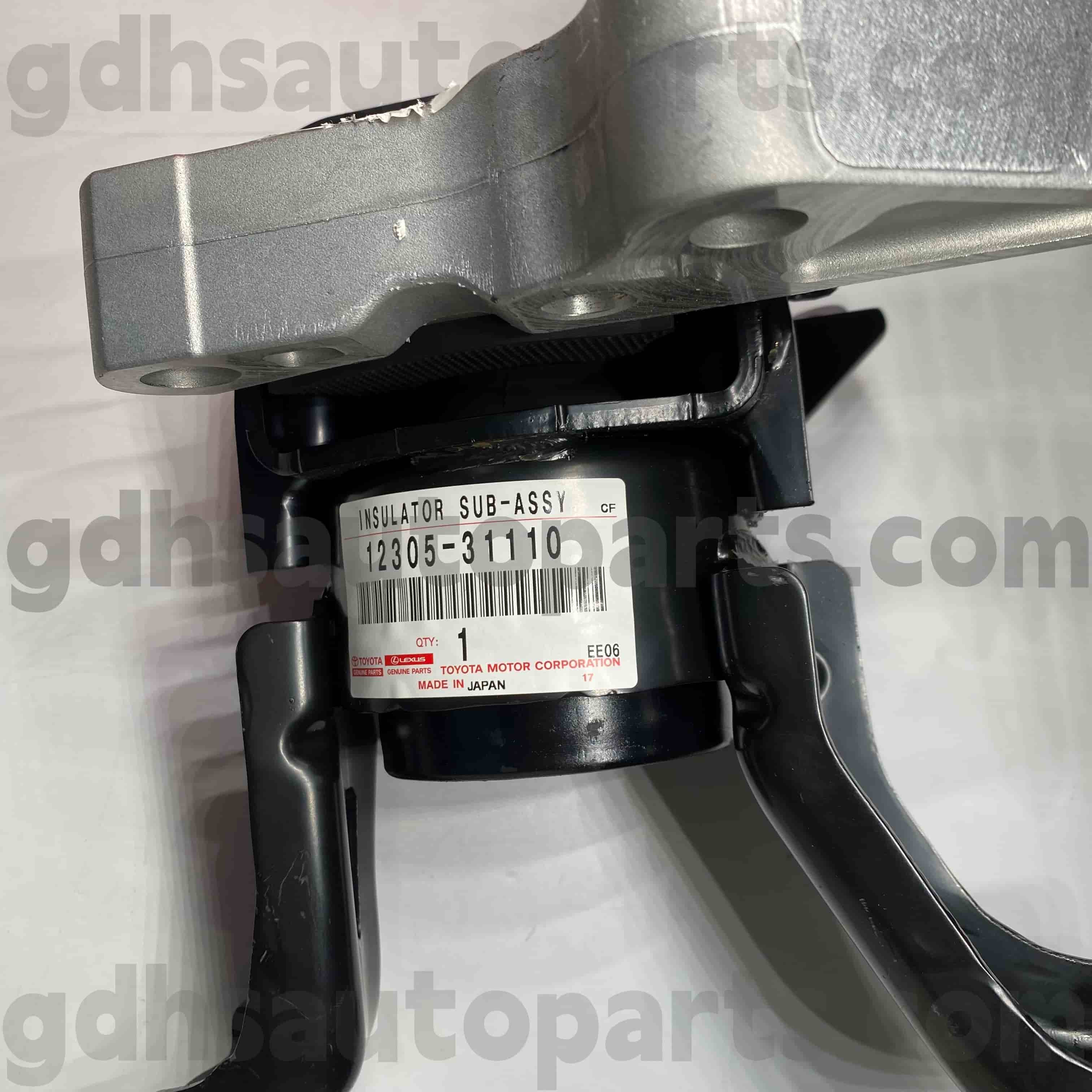 12305-31110 Toyota Genuine Parts Δεξιά βάση κινητήρα για ALPHARD, LEXUS LM350/LM300H Chassis NO.GGH30