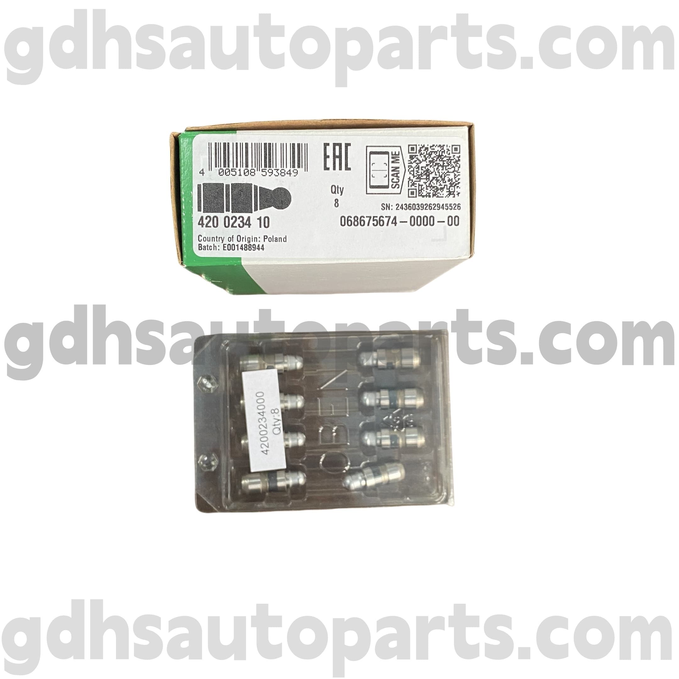 4200234100 Schaeffler INA Valve Lifter για το Range Rover Evoque, Land Rover Discovery Sport OE όχι. LR004168