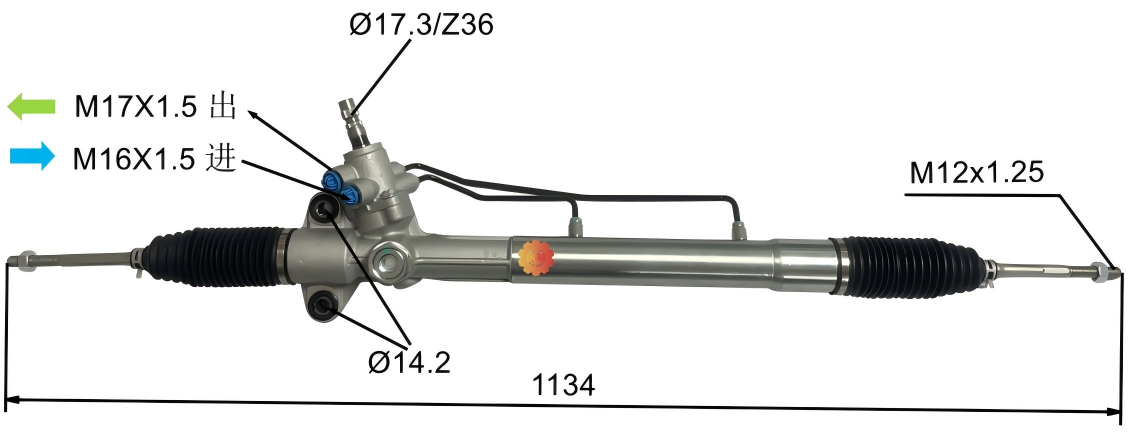 44200-BZ010 Μηχανισμός διεύθυνσης αυτοκινήτου