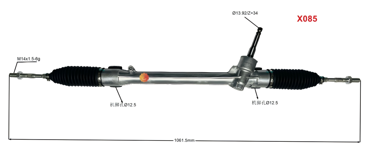 45510-0D170 Μηχανισμός διεύθυνσης αυτοκινήτου