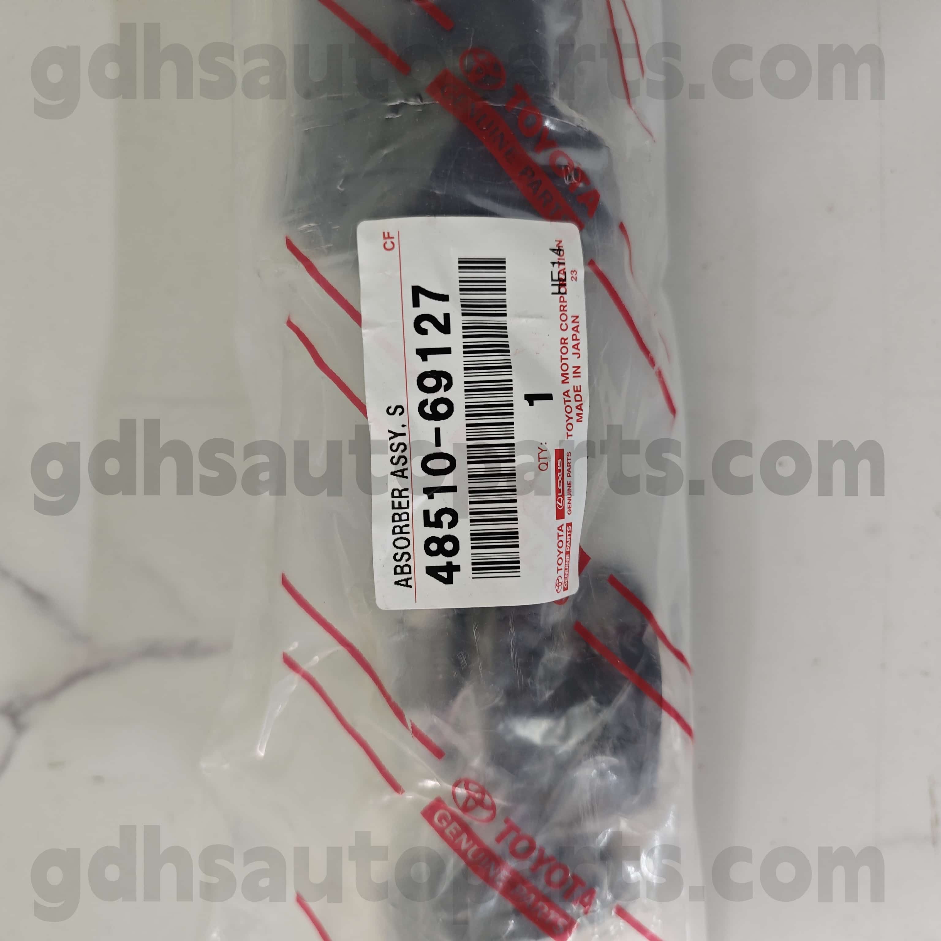 48510-69127 Toyota Γνήσια μέρη Δεξιά μπροστινή ράβδο για το Land Cruiser 、 Land Cruiser 100 、 Lexus LX470 πλαίσιο αρ. HDJ101, UZJ100