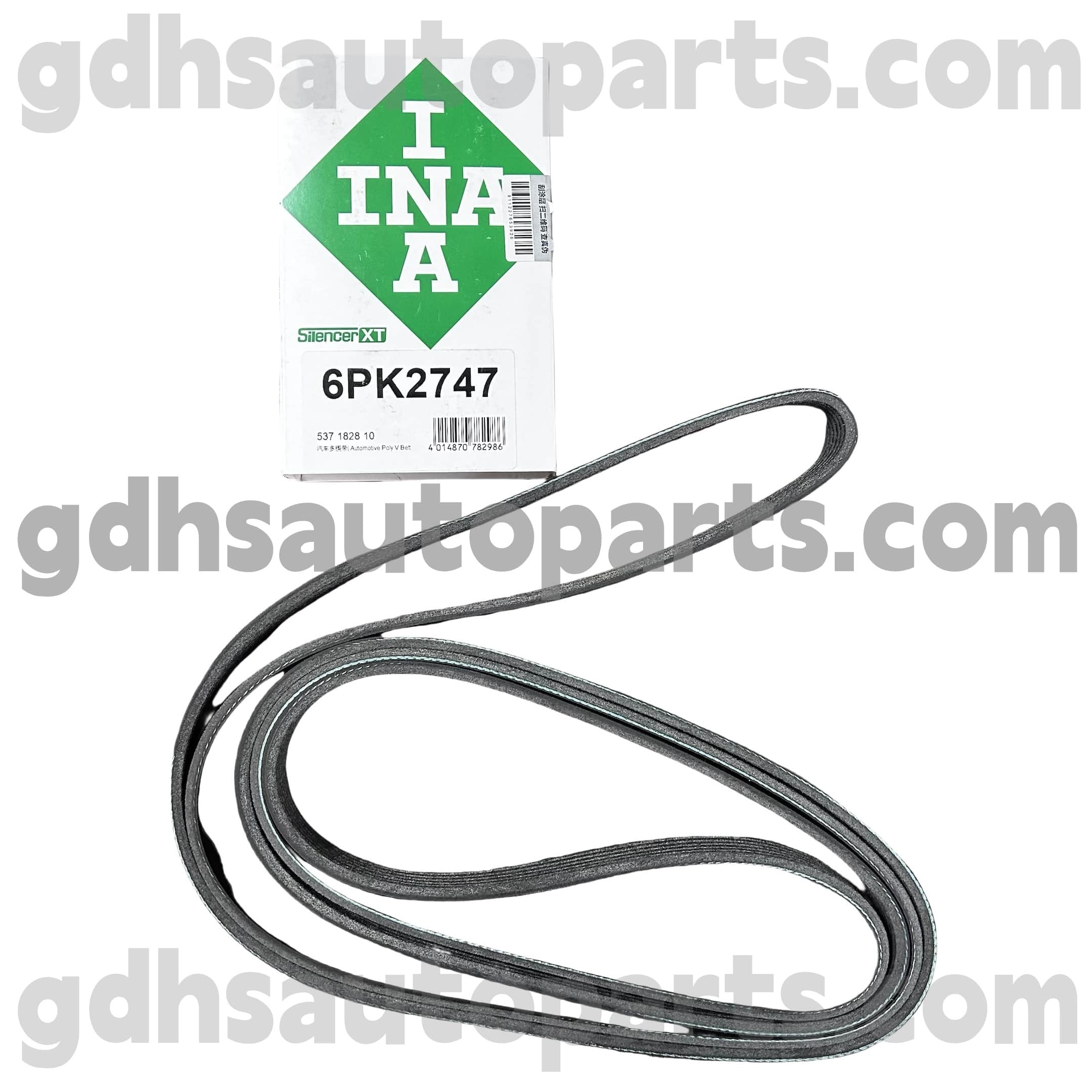 5371828100 Schaeffler Ina Drive Belt για Jaguar XJ, Jaguar XF, S-Type OE NO. C2C28085