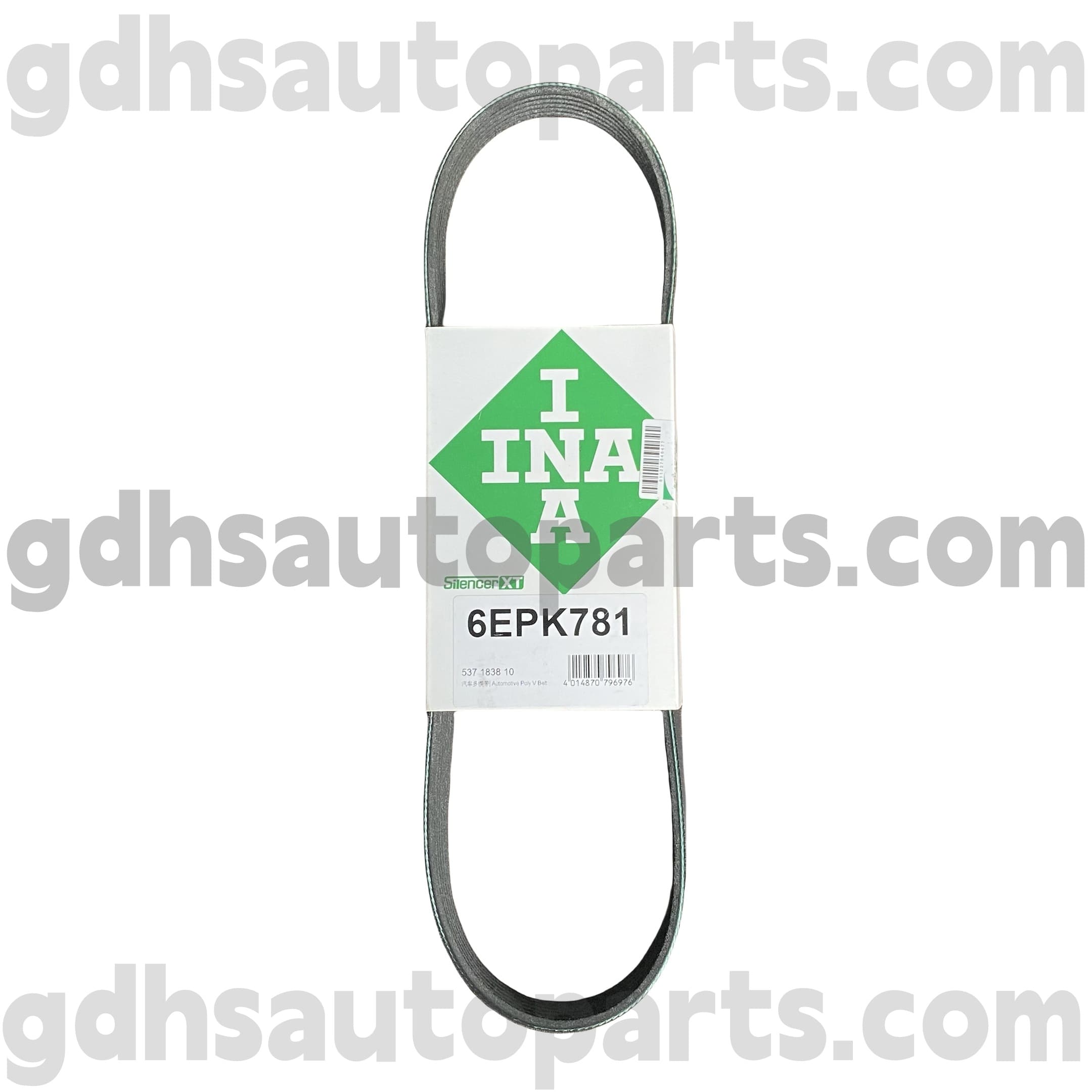 5371838100 Schaeffler Ina Drive Belt For Range Rover, Range Rover Sport, Land Rover Discovery 4, Νέος αμυντικός ΟΕ Νο. LR123070