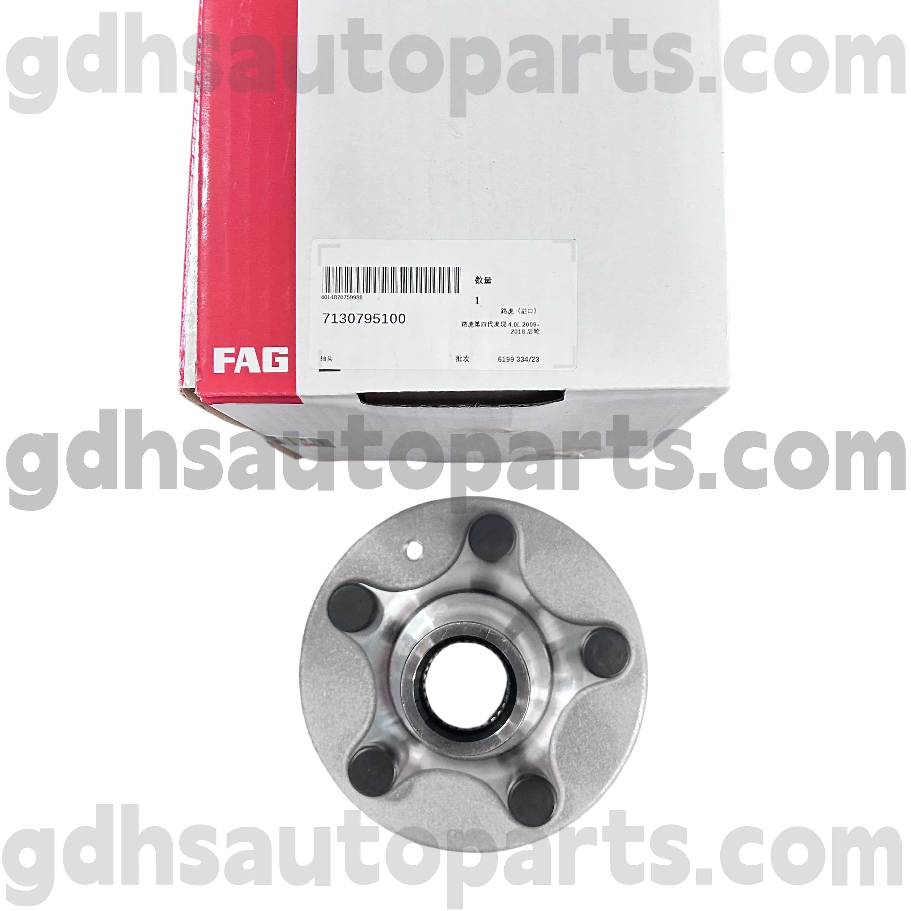 7130795100 Schaeffler Fag Wheel Hub Φλάντζα ρουλεμάν για το Range Rover Sport, Land Rover Discovery 4 OE no. RUC500120