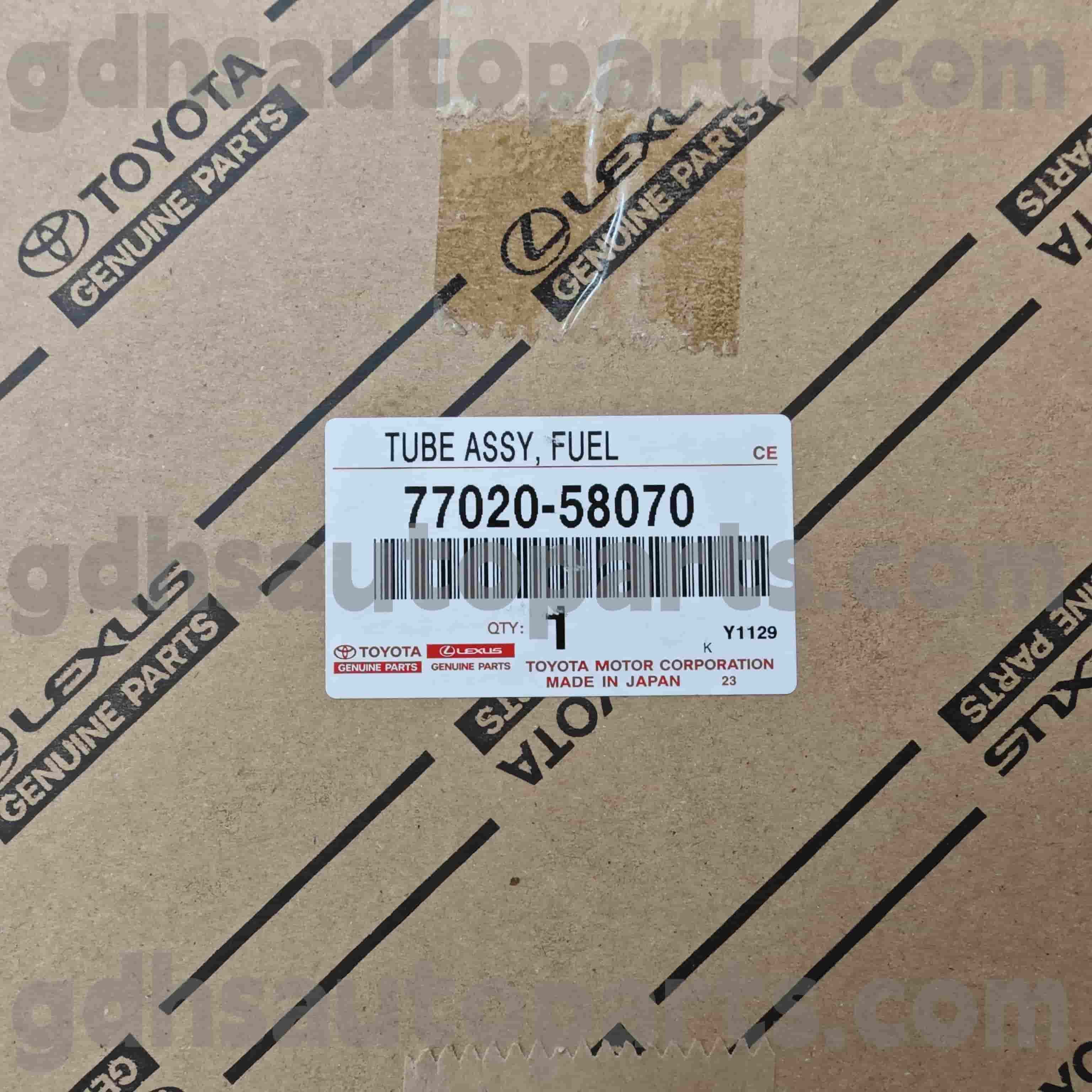 77020-58070 Toyota Γνήσια αντλία καυσίμου εξαρτημάτων για Alphard/Vellfire 、 Lexus LM350/LM300H πλαίσιο αριθ. GGH30