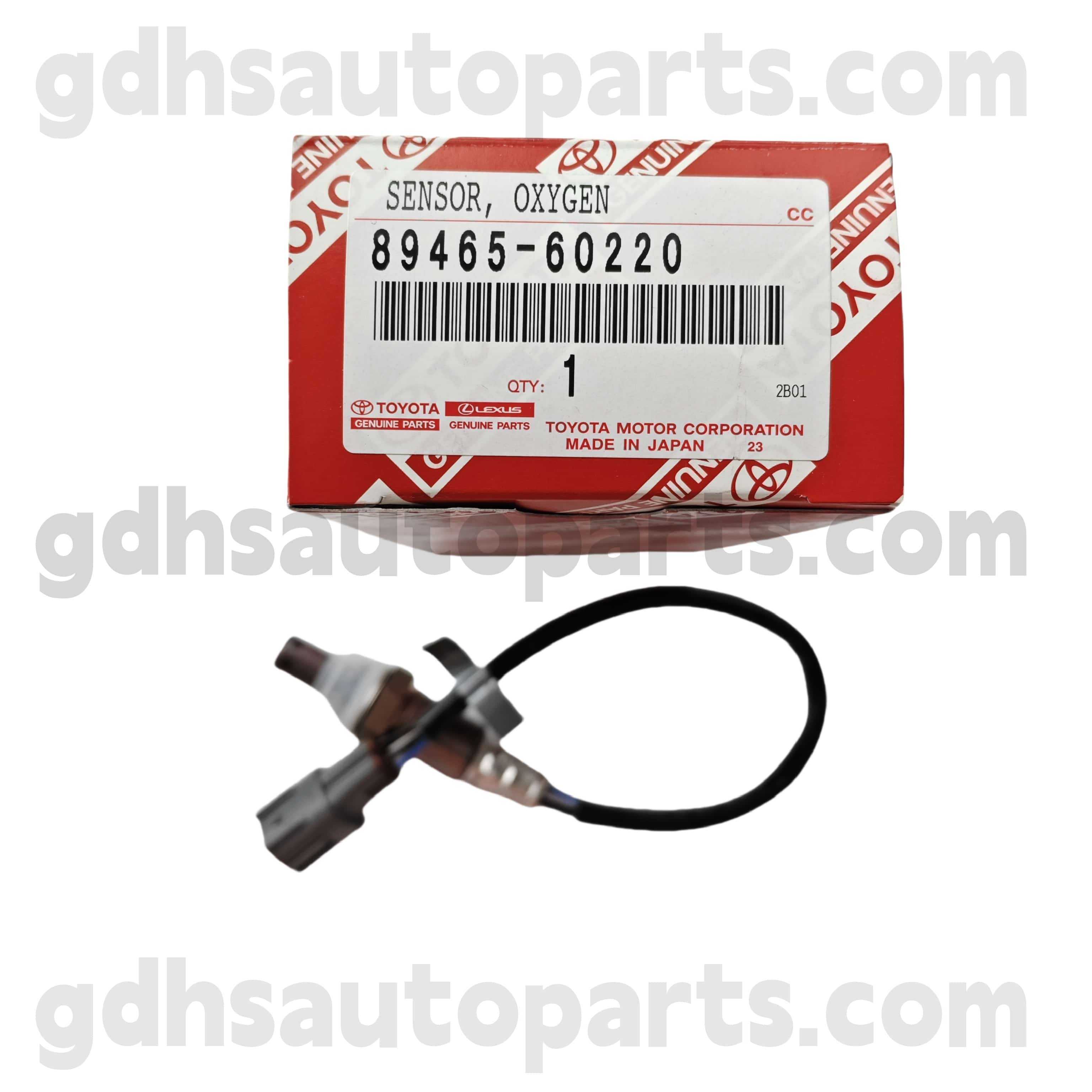 89465-60220 Toyota Γνήσια εξαρτήματα Αισθητήρα οξυγόνου για το Land Cruiser Prado 、 4Runner Chassis no. GRJ12#.. ARL, GCC, GEN